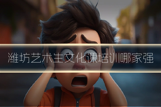 潍坊艺术生文化课培训哪家强