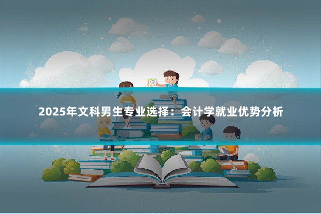2025年文科男生专业选择：会计学就业优势分析