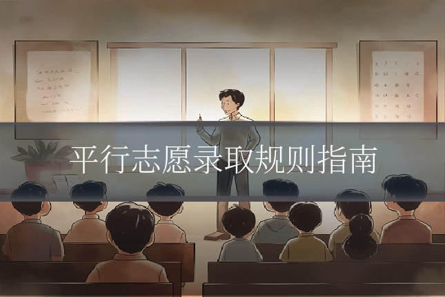 平行志愿录取规则指南