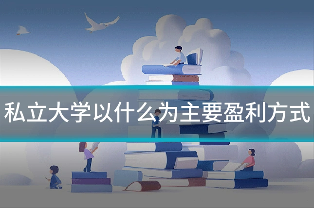 私立大学以什么为主要盈利方式