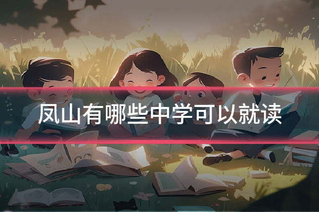 凤山有哪些中学可以就读