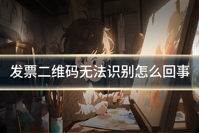 发票二维码无法识别怎么回事
