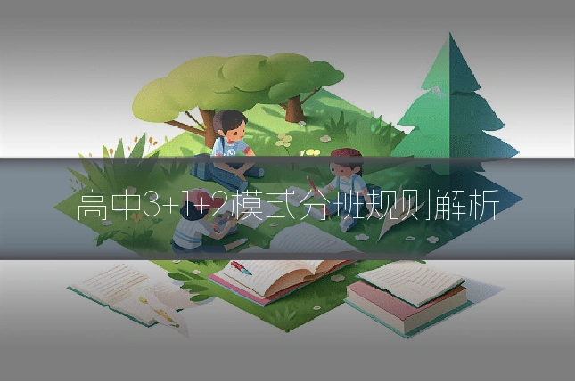 高中3+1+2模式分班规则解析