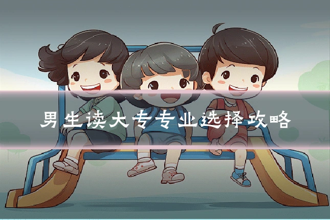男生读大专专业选择攻略