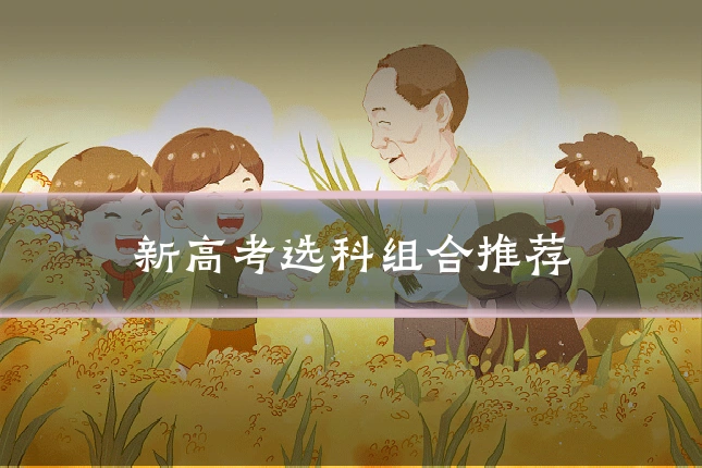 新高考选科组合推荐