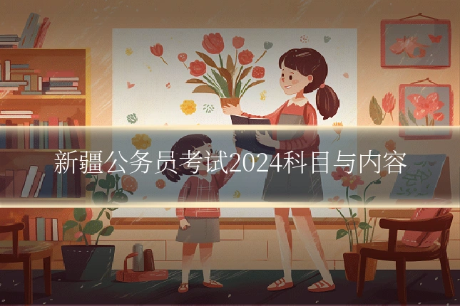 新疆公务员考试2024科目与内容