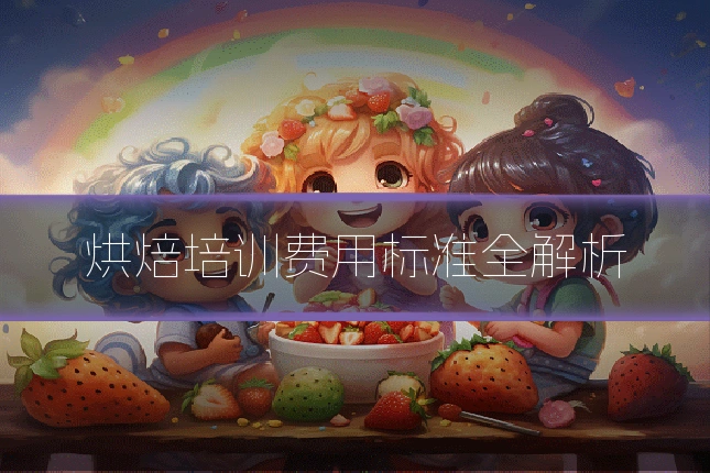 烘焙培训费用标准全解析