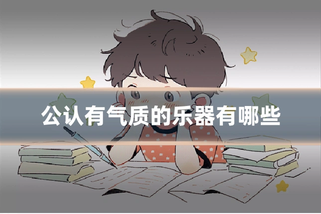 公认有气质的乐器有哪些