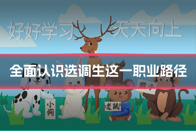 全面认识选调生这一职业路径