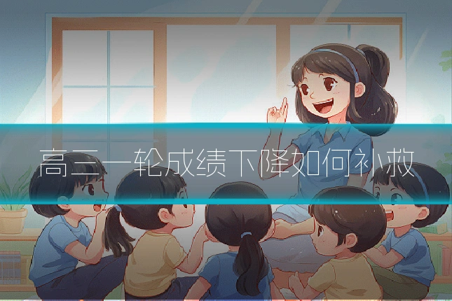 高三一轮成绩下降如何补救