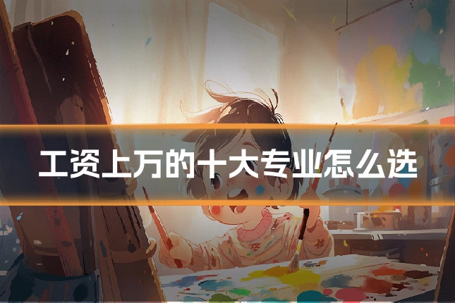 工资上万的十大专业怎么选