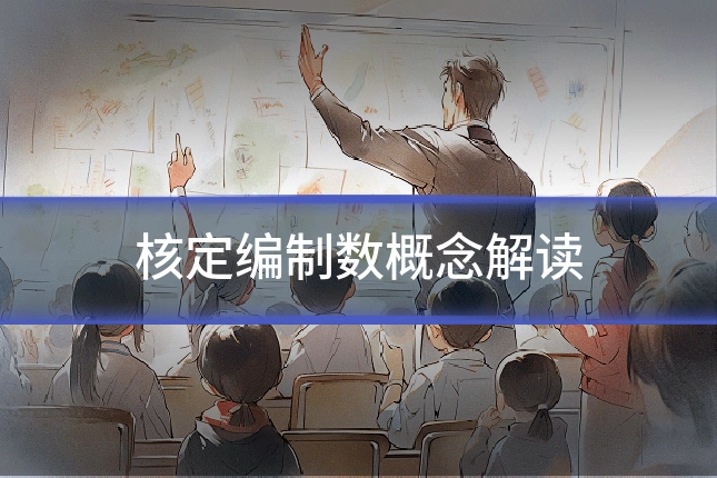 核定编制数概念解读