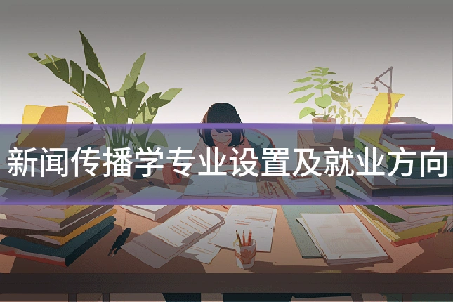 新闻传播学专业设置及就业方向
