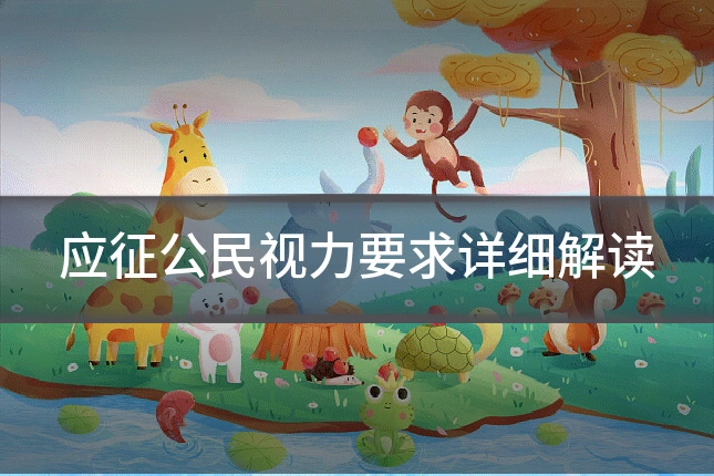 应征公民视力要求详细解读