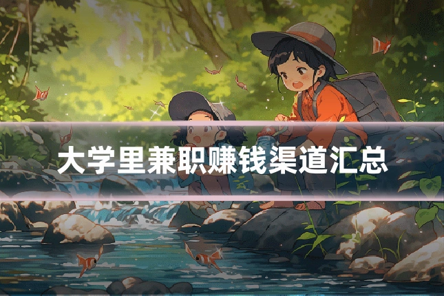大学里兼职赚钱渠道汇总