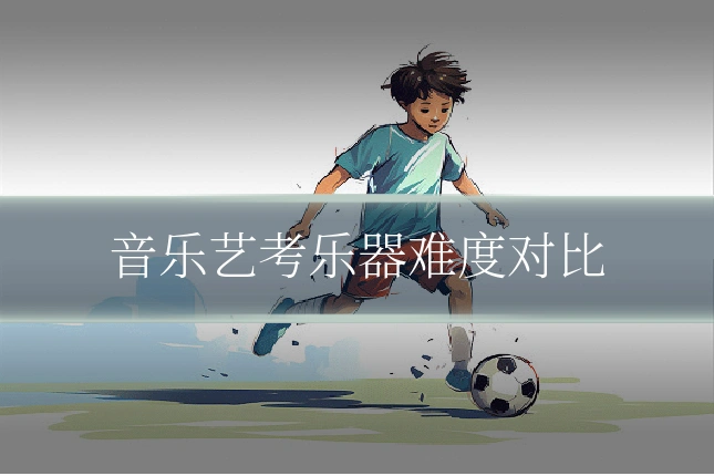 音乐艺考乐器难度对比