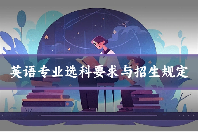 英语专业选科要求与招生规定
