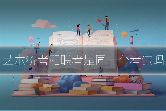 艺术统考和联考是同一个考试吗