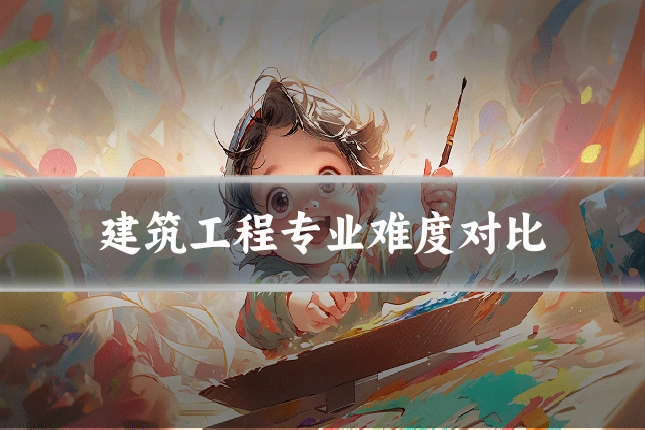 建筑工程专业难度对比