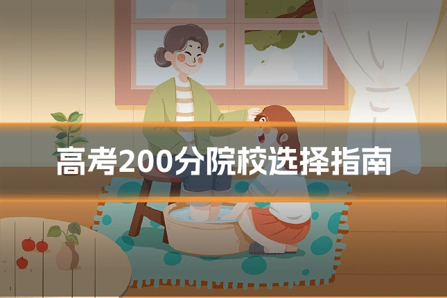 高考200分院校选择指南
