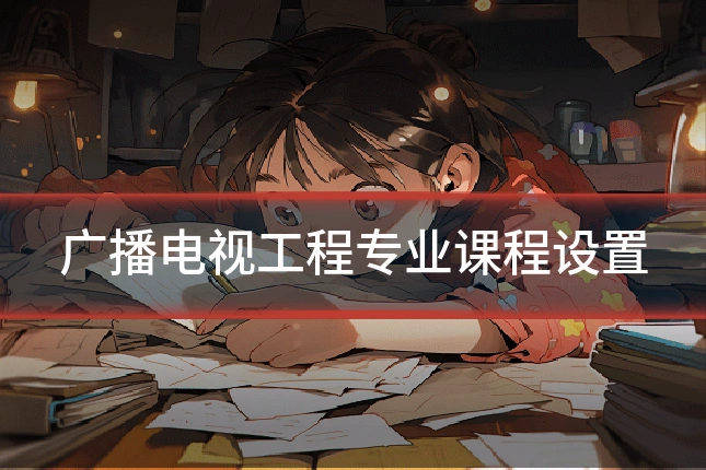 广播电视工程专业课程设置