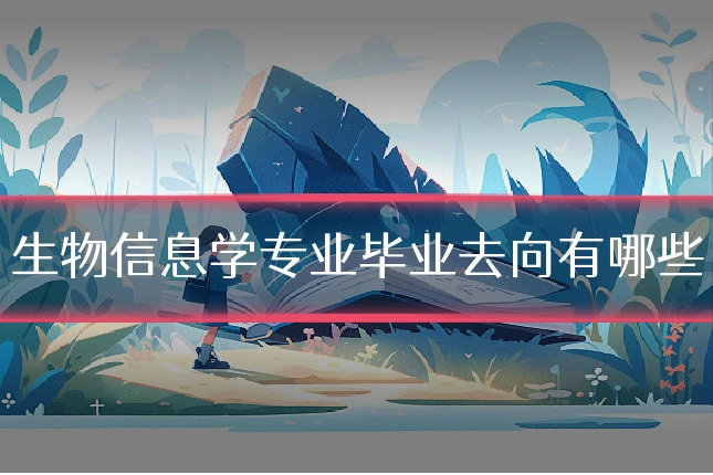 生物信息学专业毕业去向有哪些