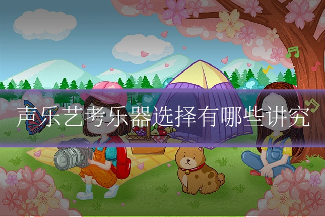 声乐艺考乐器选择有哪些讲究