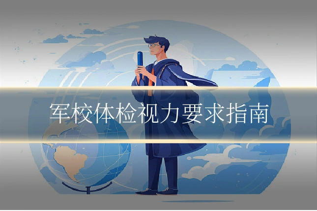 军校体检视力要求指南