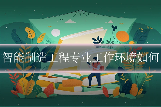 智能制造工程专业工作环境如何