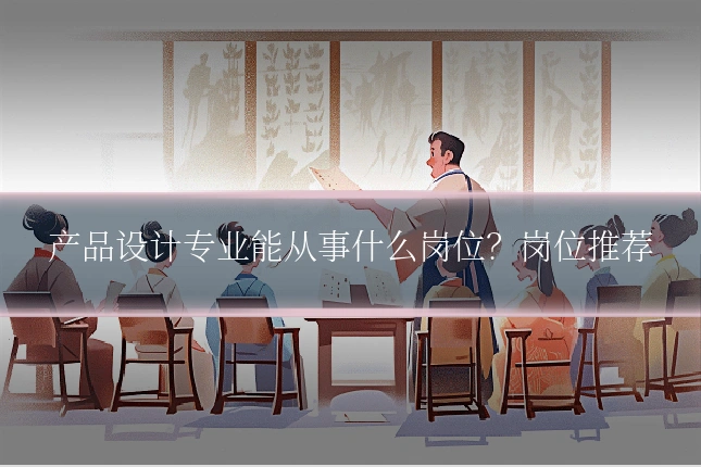 产品设计专业能从事什么岗位？岗位推荐