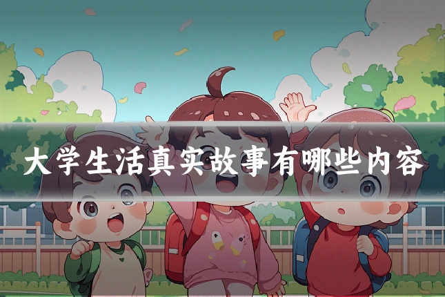 大学生活真实故事有哪些内容