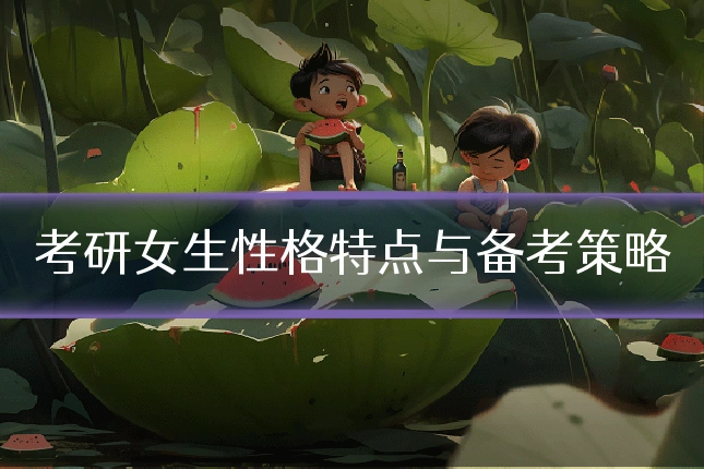 考研女生性格特点与备考策略