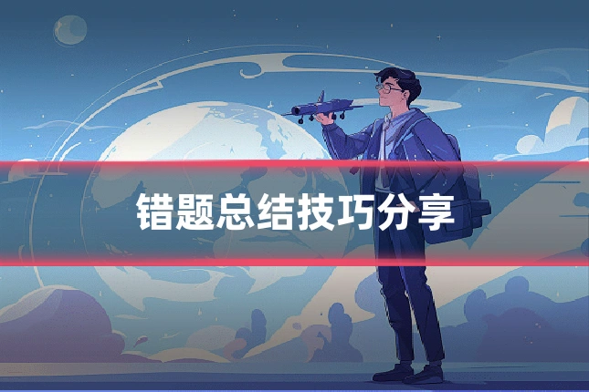 错题总结技巧分享