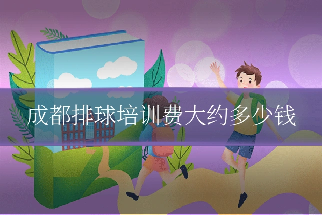 成都排球培训费大约多少钱