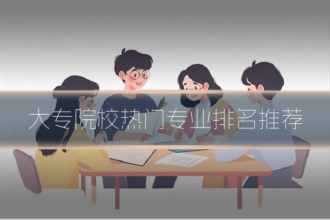 大专院校热门专业排名推荐