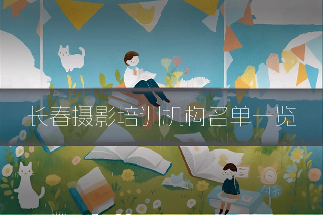 长春摄影培训机构名单一览