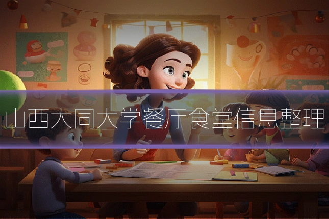 山西大同大学餐厅食堂信息整理