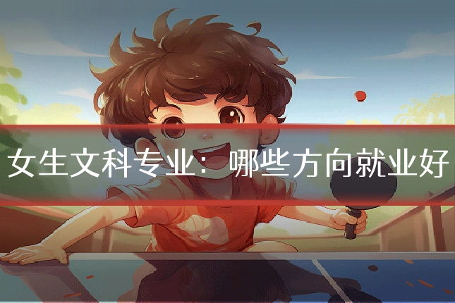 女生文科专业：哪些方向就业好