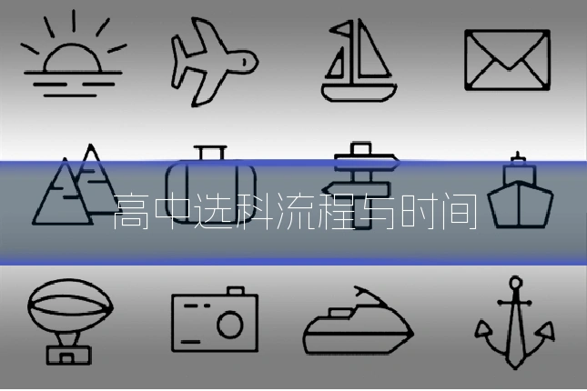 高中选科流程与时间