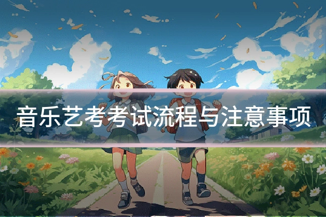 音乐艺考考试流程与注意事项
