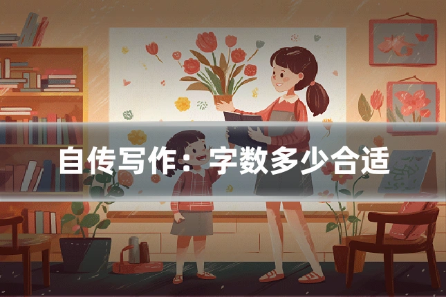 自传写作：字数多少合适
