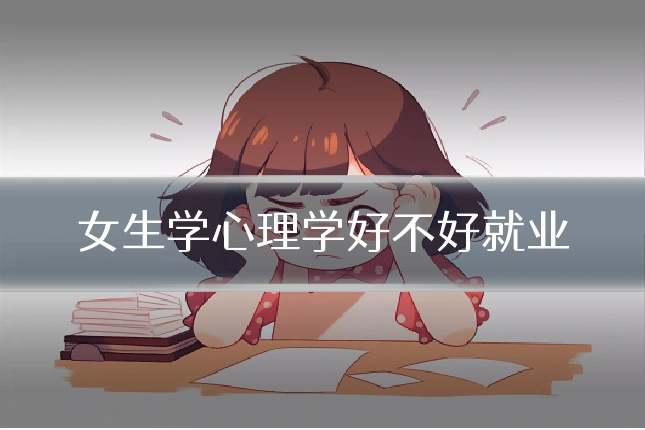 女生学心理学好不好就业