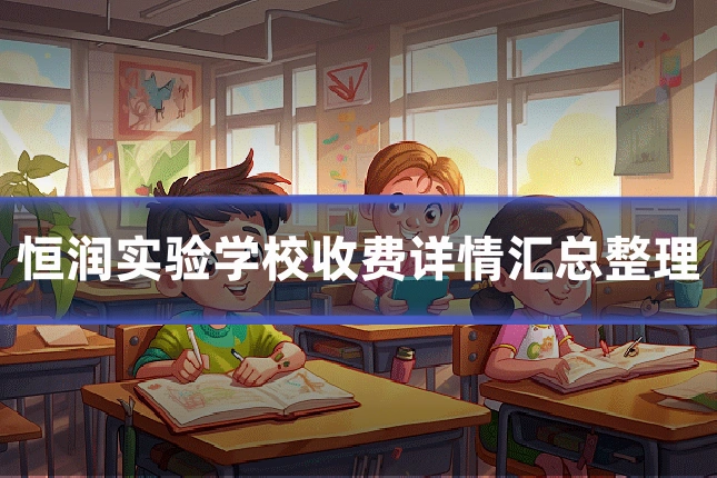 恒润实验学校收费详情汇总整理