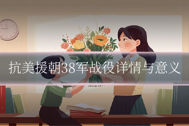 抗美援朝38军战役详情与意义