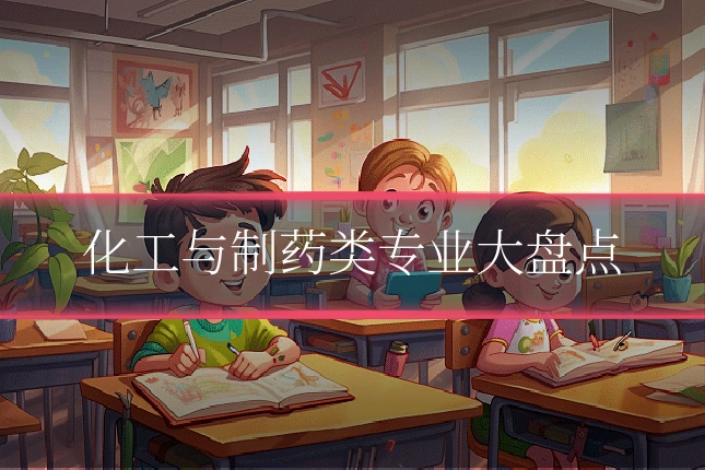 化工与制药类专业大盘点