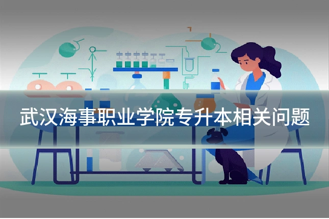武汉海事职业学院专升本相关问题