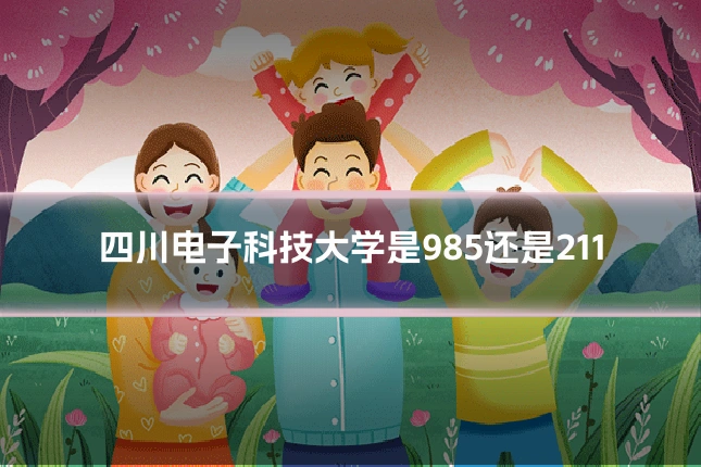 四川电子科技大学是985还是211