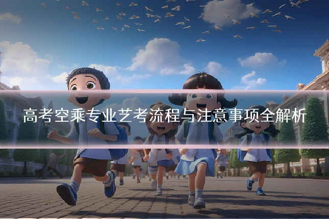 高考空乘专业艺考流程与注意事项全解析