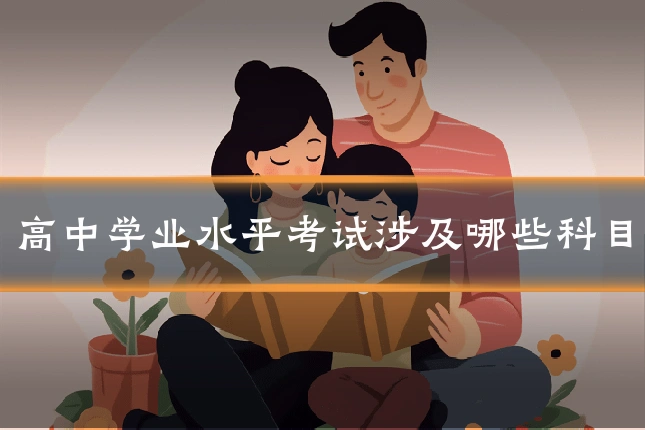 高中学业水平考试涉及哪些科目