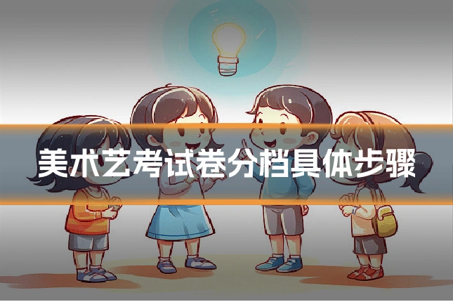 美术艺考试卷分档具体步骤